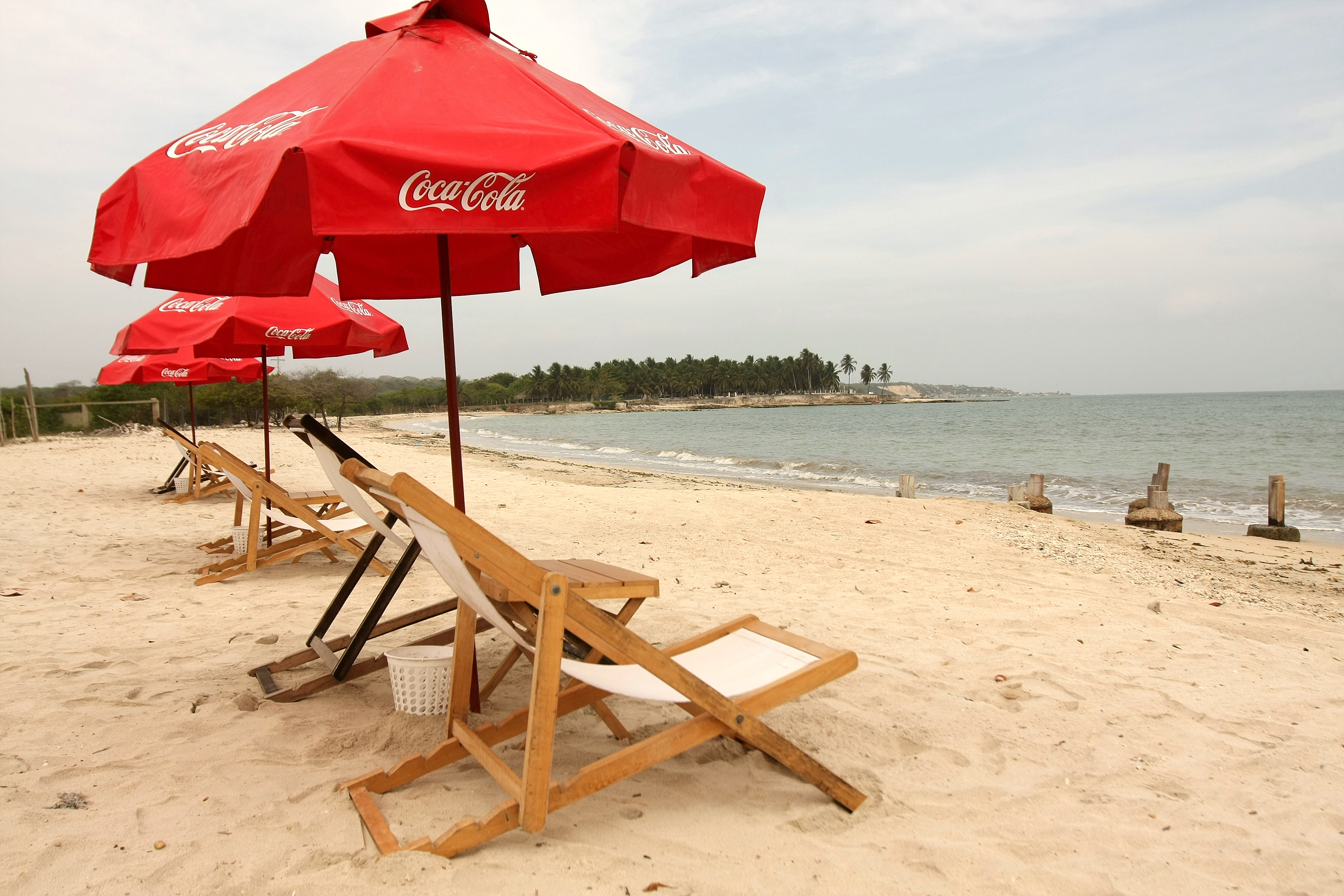 Punta Arena Isla De Arena Blanca Frente A Cartagena De Indias